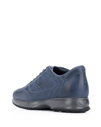 Chaussures de sport bleu marine Hogan