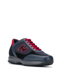 Chaussures de sport bleu marine Hogan