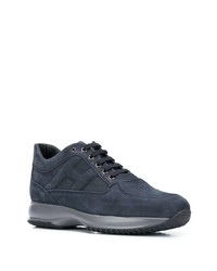 Chaussures de sport bleu marine Hogan