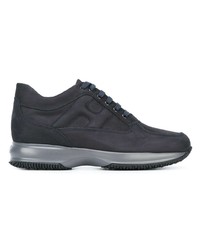 Chaussures de sport bleu marine Hogan