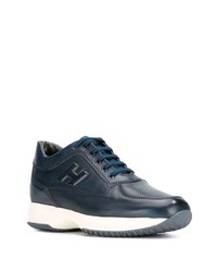 Chaussures de sport bleu marine Hogan