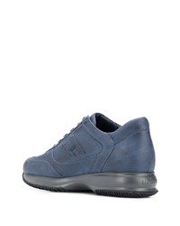 Chaussures de sport bleu marine Hogan