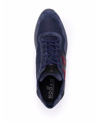 Chaussures de sport bleu marine Hogan