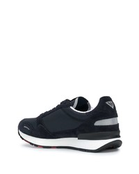 Chaussures de sport bleu marine Emporio Armani