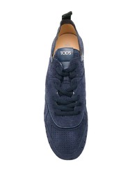 Chaussures de sport bleu marine Tod's