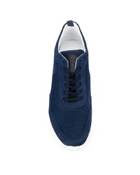 Chaussures de sport bleu marine Baldinini