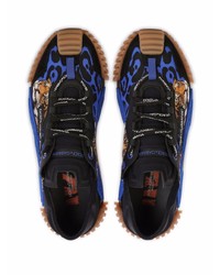 Chaussures de sport bleu marine Dolce & Gabbana