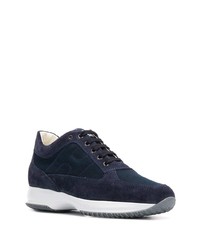 Chaussures de sport bleu marine Hogan