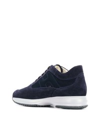 Chaussures de sport bleu marine Hogan