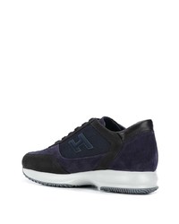 Chaussures de sport bleu marine Hogan