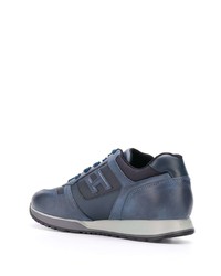 Chaussures de sport bleu marine Hogan