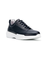 Chaussures de sport bleu marine Giorgio Armani