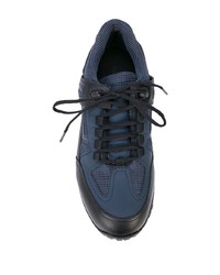 Chaussures de sport bleu marine Maison Margiela