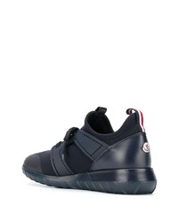 Chaussures de sport bleu marine Moncler