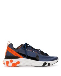 Chaussures de sport bleu marine Nike