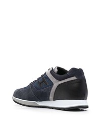 Chaussures de sport bleu marine Hogan