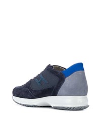 Chaussures de sport bleu marine Hogan