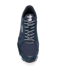 Chaussures de sport bleu marine Emporio Armani