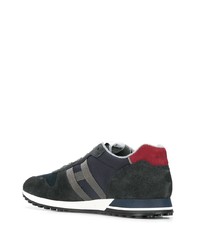 Chaussures de sport bleu marine Hogan