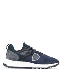 Chaussures de sport bleu marine Philippe Model Paris