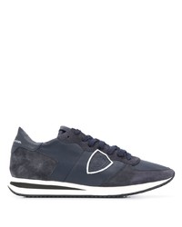 Chaussures de sport bleu marine Philippe Model Paris