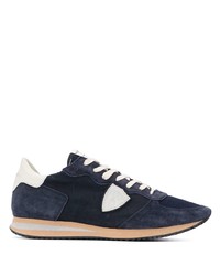 Chaussures de sport bleu marine Philippe Model Paris