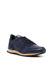 Chaussures de sport bleu marine Valentino Garavani