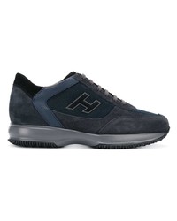 Chaussures de sport bleu marine Hogan