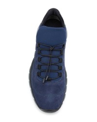 Chaussures de sport bleu marine Fendi