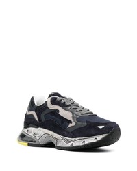 Chaussures de sport bleu marine Premiata