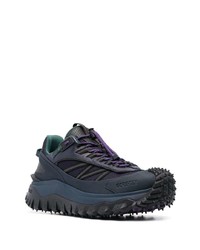 Chaussures de sport bleu marine Moncler