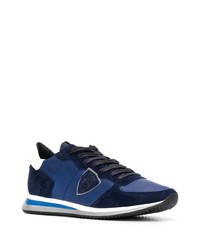 Chaussures de sport bleu marine Philippe Model Paris