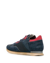 Chaussures de sport bleu marine Philippe Model