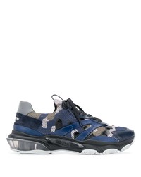 Chaussures de sport bleu marine Valentino Garavani