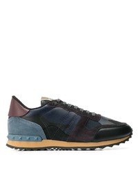 Chaussures de sport bleu marine Valentino Garavani