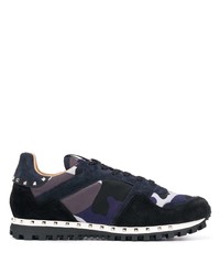 Chaussures de sport bleu marine Valentino Garavani