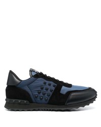 Chaussures de sport bleu marine Valentino Garavani