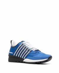 Chaussures de sport bleues DSQUARED2