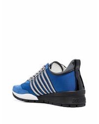 Chaussures de sport bleues DSQUARED2