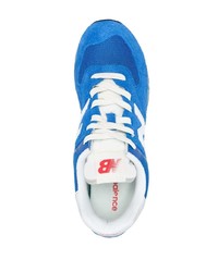 Chaussures de sport bleues New Balance