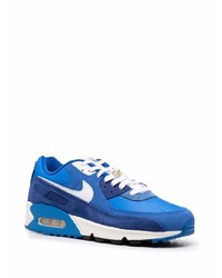 Chaussures de sport bleues Nike