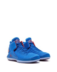 Chaussures de sport bleues Jordan