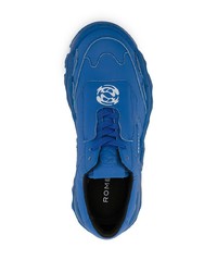 Chaussures de sport bleues Rombaut