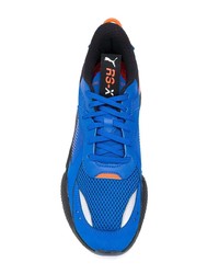 Chaussures de sport bleues Puma