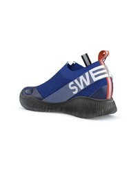 Chaussures de sport bleues Swear