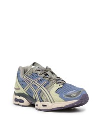 Chaussures de sport bleues Asics