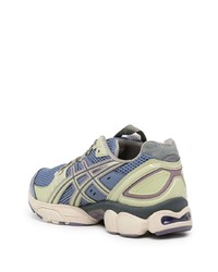 Chaussures de sport bleues Asics