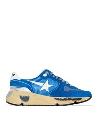 Chaussures de sport bleues Golden Goose