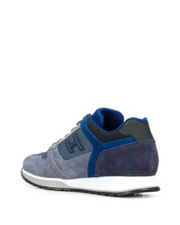 Chaussures de sport bleues Hogan