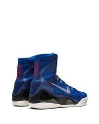 Chaussures de sport bleues Nike